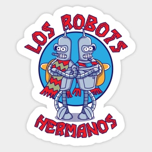 Los Robots Hermanos Sticker